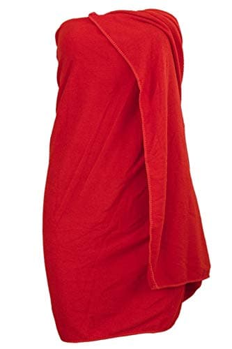 Lavish Street Cotton Bamboo Bath Towels for Home Hotel Spa Super Soft Absorbent Antibacterial 600 GSM Full Large Size Red