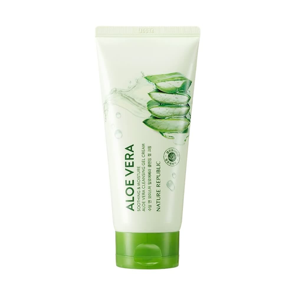 Nature Republic Soothing Moisture Aloe Vera Cleansing Gel Cream 150ml507oz