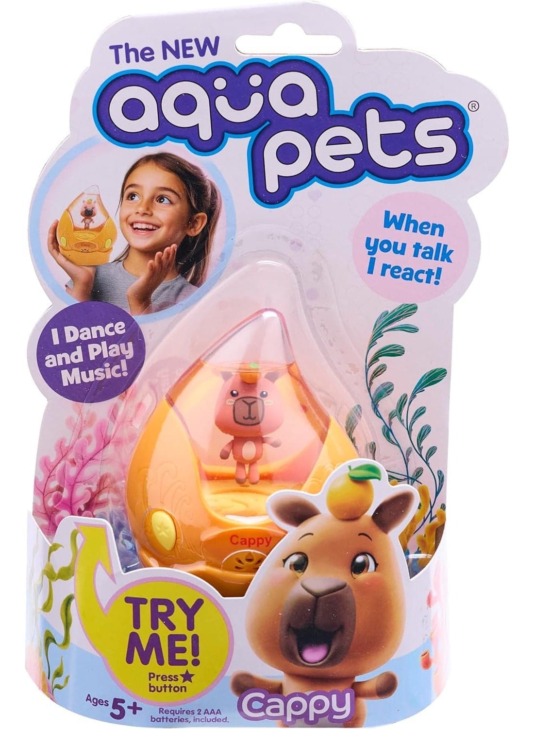 Aqua Pets Interactive Pet Cappy Capybara 10926