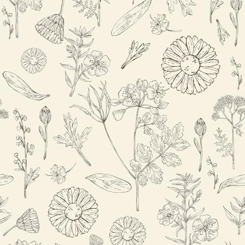 PeonyQueen Beige Floral Wallpaper Peel and Stick Wallpaper 173x393 Boho Contact Paper for Cabinets Self Adhesive Wall Paper for Bedroom Removable Waterproof Beige and Brown Flower Leaf Wallpapers