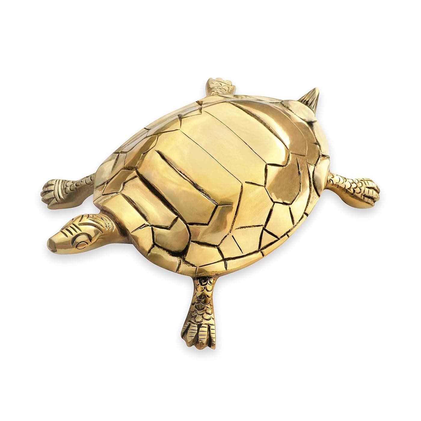 TREE MAISON CORONATING HOMES Brass Vaastu Tortoise Weight 1120 Gram Approx Size 22 x 12 cm Turtle Kachua Feng Shui Maha Vastu Shastra Remedies Home Decor Good Luck Pack of 1