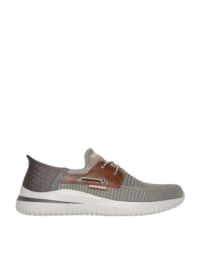 Skechers Men's Delson 3.0 - Roth - TPBR - 7 Medium Taupe/Brown