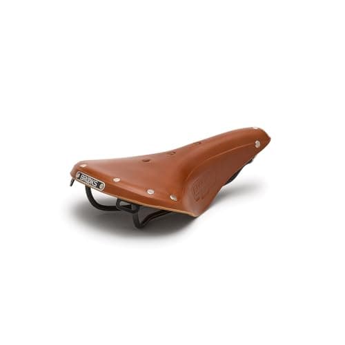 Brooks England B17 Supremely Comfortable Handmade Leather Bike Saddle Honey One Size