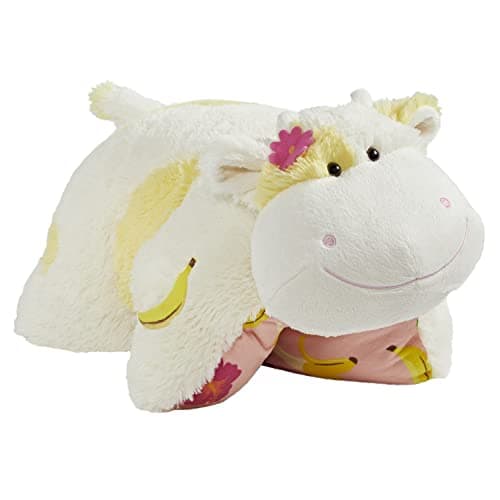 Pillow Pets Sweet Scented Banana Cow Stuffed Animal Plush Toy