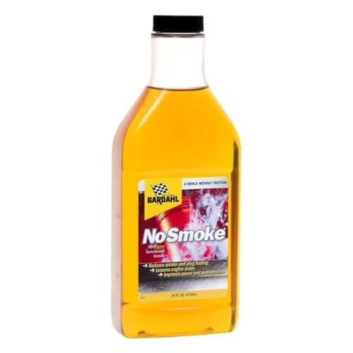 Bardahl No Smoke Motor Oil Additive - Engine Treatment for Oil Burning and Excessive Exhaust Smoke - Stop Smoke and Quiet Noisy Engines While Lowering Emissions - 16 fl oz (1 Pack)