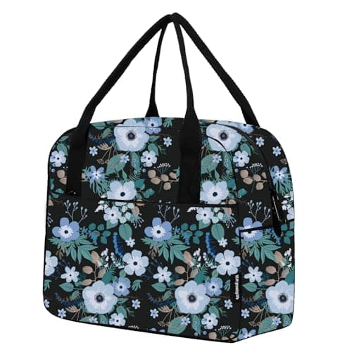 VLM Lunch BagLunch Box for Women MenReusable Insulated Lunch ToteSmall Leakproof Cute Lunch Cooler with High Capacity for WorkPicnicCamping