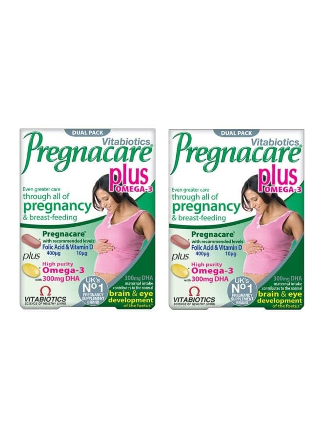 Pack Of 2 Pregnacare Plus Omega 3 - 56 Tablets