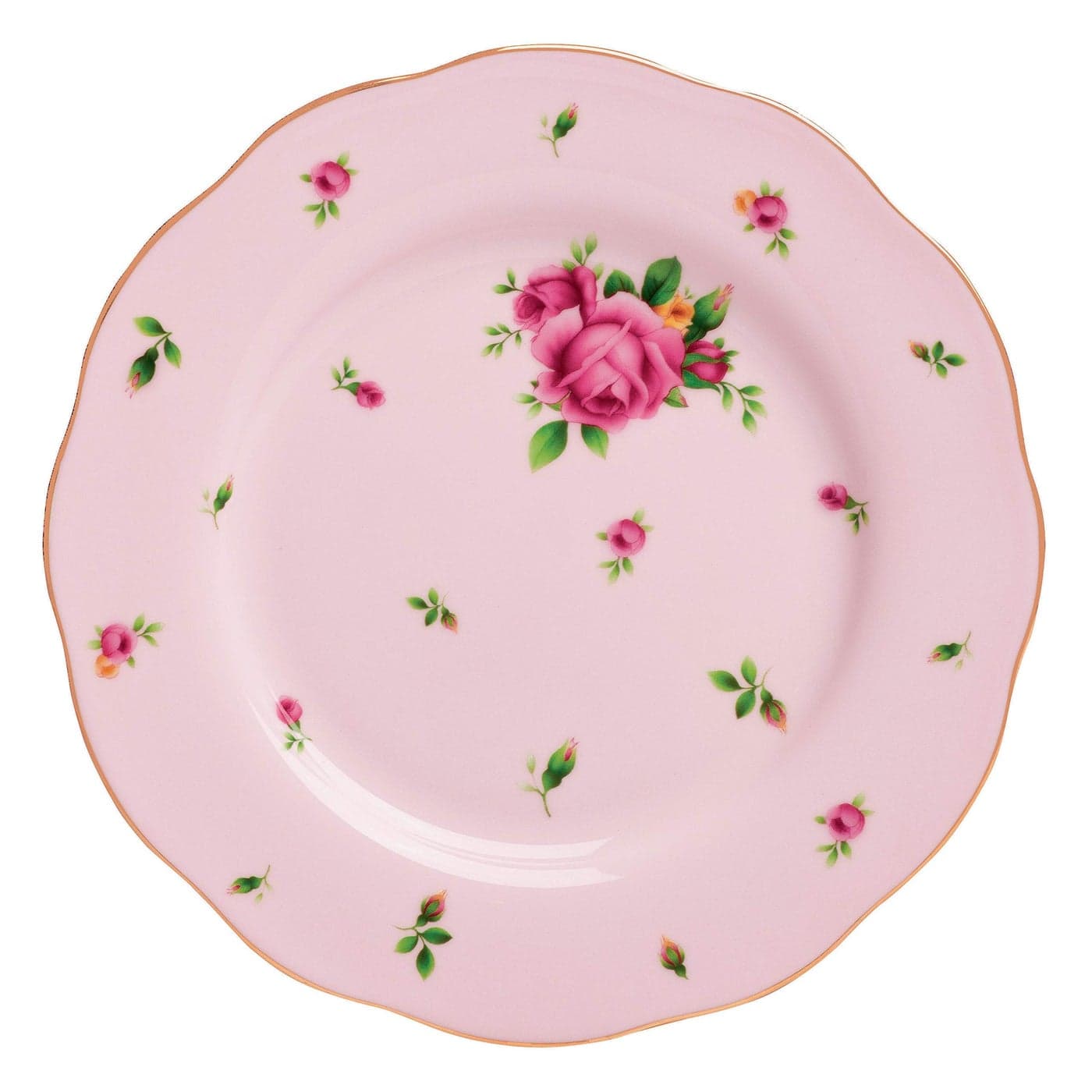 Royal Albert New Country Roses Pink Salad Plate 8