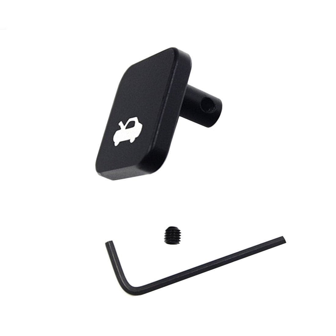 Hood Latch Release Handle Cable Repair Kit Billet Aluminum Replacement for CIVIC 19962005 CRV 19972006Element 20032011