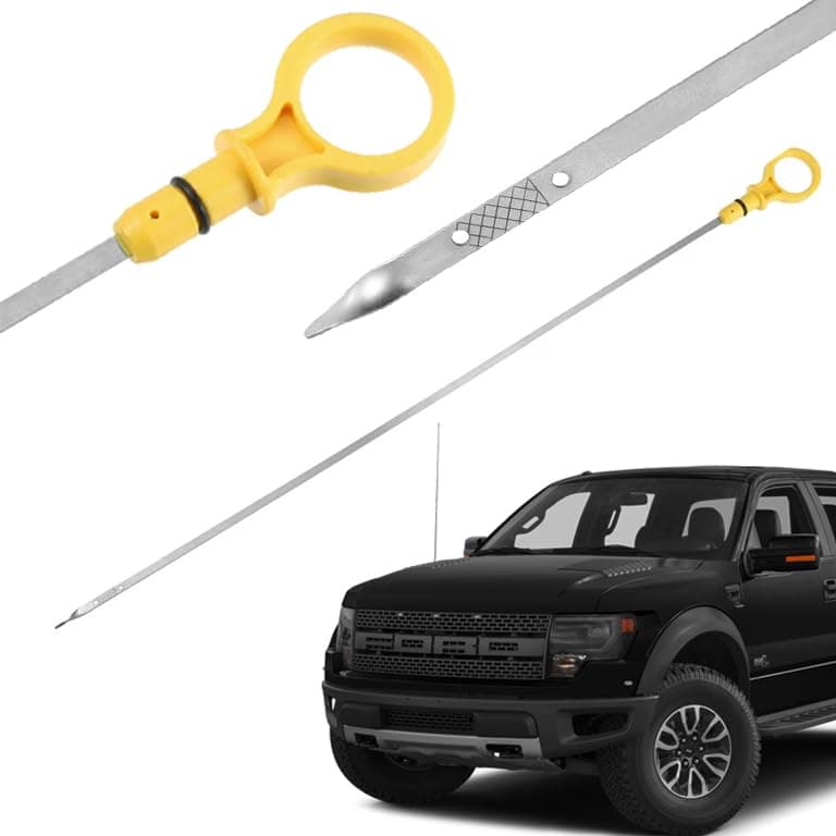 E-Vniko Oil Level Dipstick Compatible with Ford Mustang F-150 2011 2012 2013 2014 Replacement Engine Oil Measuring Rod Dip Stick 5.0L V8 BR3Z-6750-A