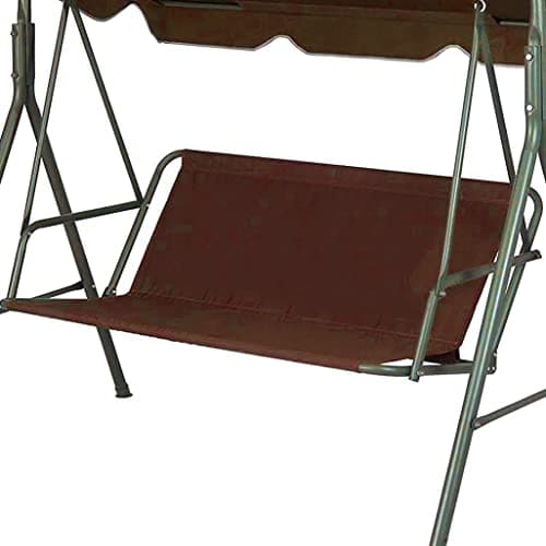 Vinelftage Swing Chair Cover Bench Replacement Cover 600D Waterproof Rocking Chair Seat Covers for Outdoor Patio Garden Swing Chair 23 SeaterBrown 543x195x195 inches