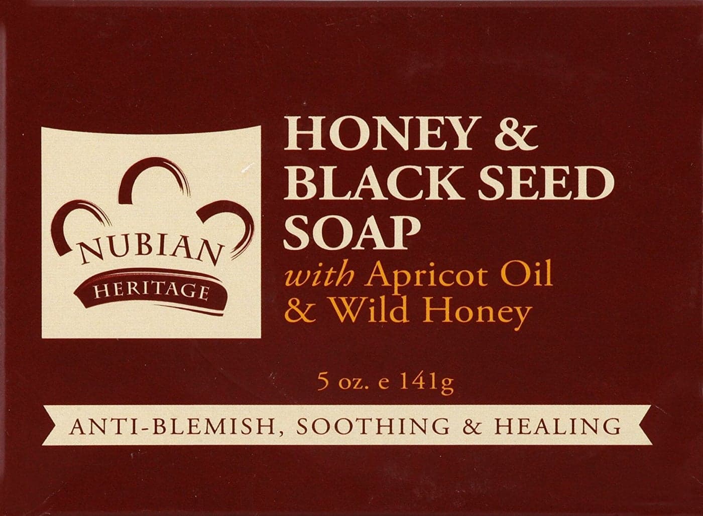 Nubian Heritage Soap Bar Honey Blk Seed
