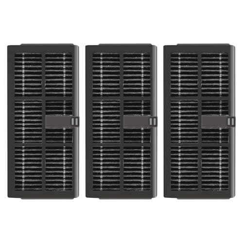 BRUVISH (3 Pack) X40 Ultra Replacement HEPA Filter for Dreame X40 Ultra/ L10s Pro Ultra Heat/ X30 Ultra/ L10s Ultra Gen 2/ L40 Ultra/Mova P50 Ultra/ P50 Pro Ultra/ P10 Pro Ultra Robot Vacuum Filters