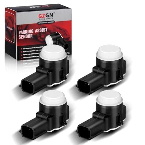 GZGN Parking Assist Sensor Compatible with Chevy Silverado Tahoe Suburban Camaro,GMC Yukon Sierra,Cadillac Escalade CTS CT6,Buick Encore Lacrosse,OE#52050134,Rear Reverse Bumper Backup Parking Sensors