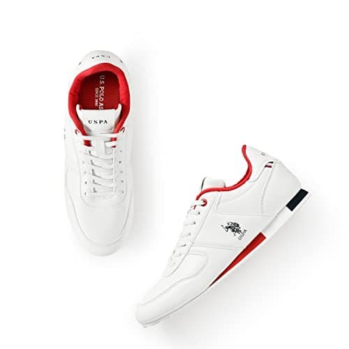 U.S. POLO ASSN. Mens Sorrento 2.0 Sneaker Off White - 11 UK