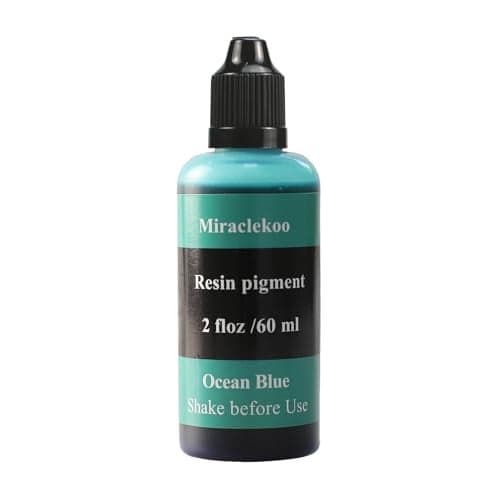 Ocean Blue Epoxy Resin Color Dye Colorant Liquid Epoxy Resin Pigment,60ml,Translucent