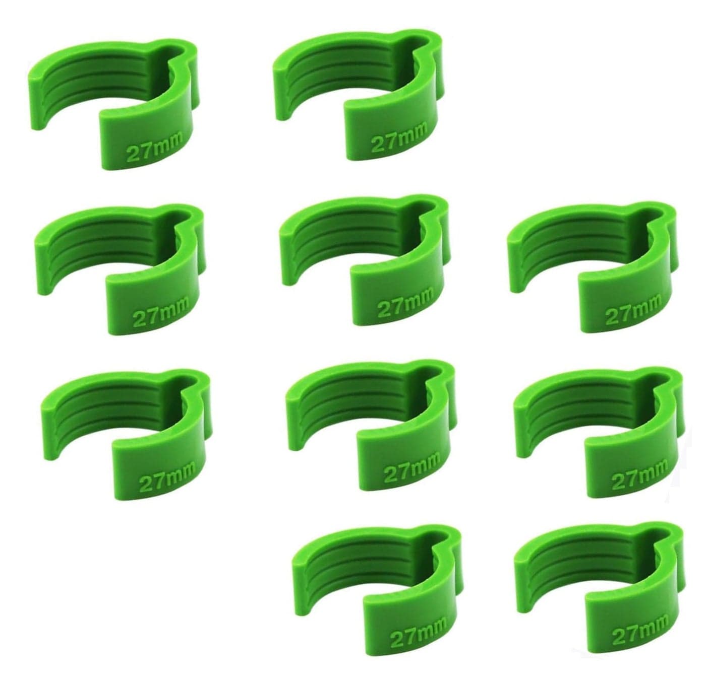 10-Pack Dust Hose Organizer Clips - 37mm Diameter for Festool Vacuum D27 Hoses, Sander & Dust Extractor | Coiled Hose Holder