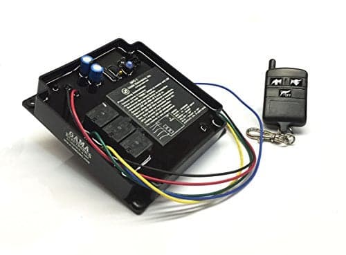 GAMA Electronics Remote Control System for 12 VDC Dump Trailer/Hydraulic Pump Applications Made in The USA
