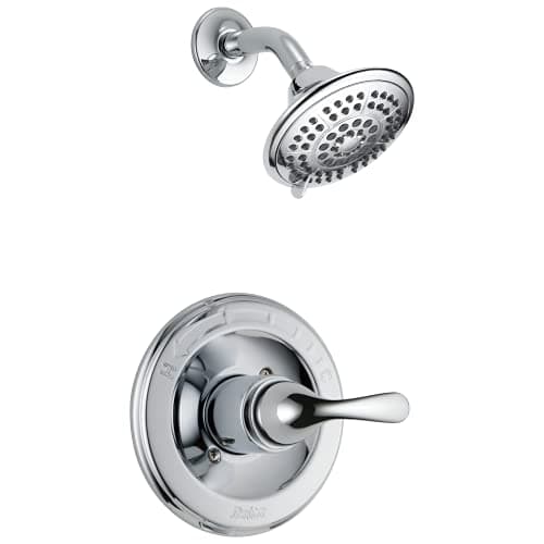 Delta Faucet Classic 13 Series Shower Faucet Set with 3Spray Shower Head Shower Handle Chrome Shower Faucet Delta Shower Trim Kit Chrome T13220SHC