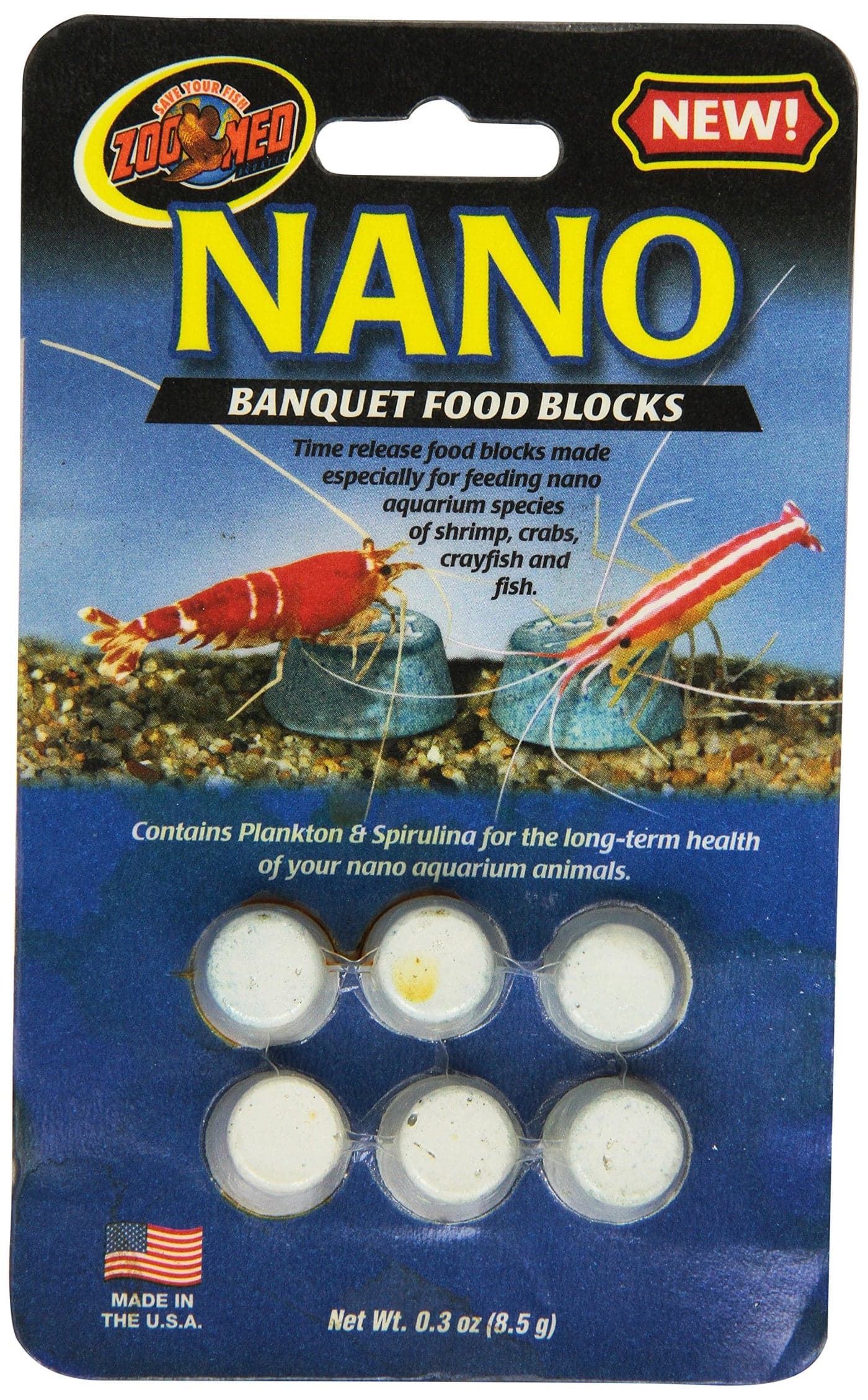 Zoo Med Nano Banquet Block Mini 6/cd