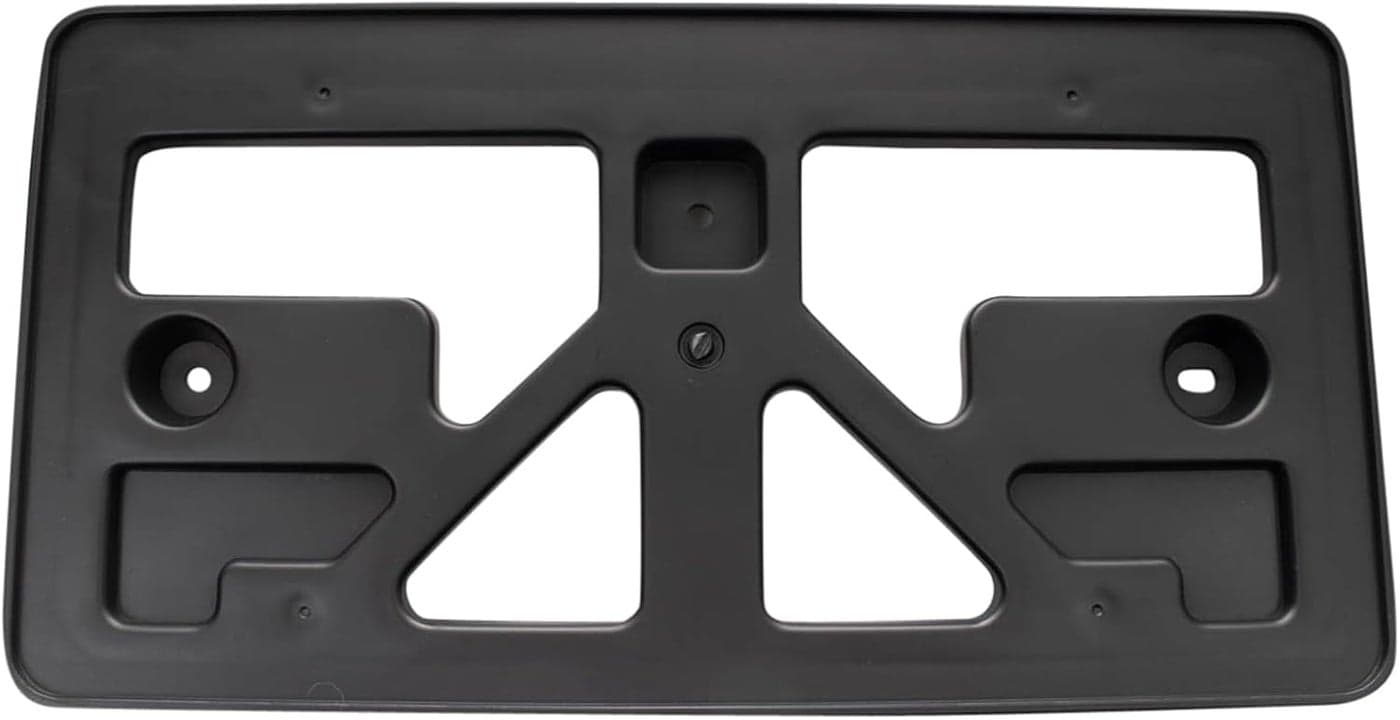TRQ Front License Plate Bracket Black Compatible with 2017-2021 Honda Civic