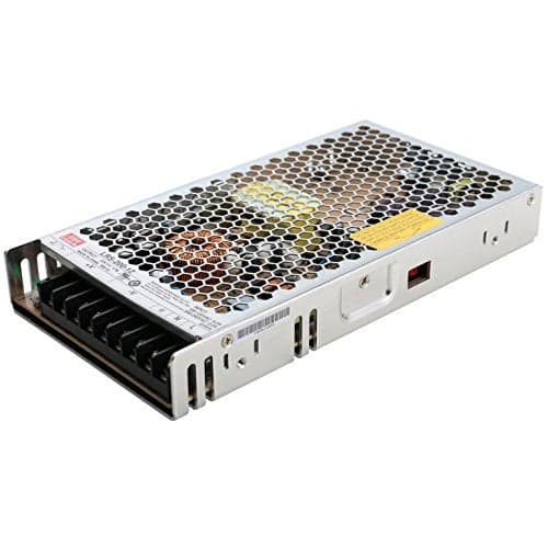 Mean Well LRS-200-12 Switching Power Supply, Single Output, 12V, 17A, 200W, 8.5" L x 4.5" W x 1.2" H