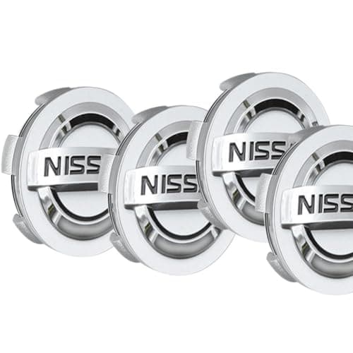 4PCS Wheel Center Caps for Nissan Replacement Accessories ABS Wheel Rim Hubcaps Hub Cover 54mm213 Inch Silver