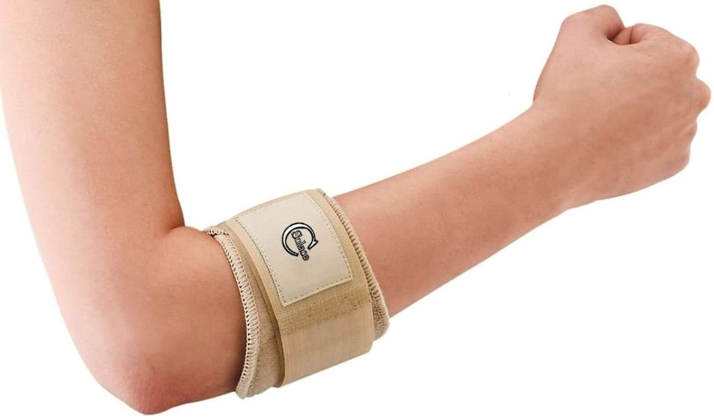 Tennis Golfer Sport Elbow Strap Support Brace Splint Band EPI Epicondylitis Clasp For Men Women Pain Relief Large 28305 cm