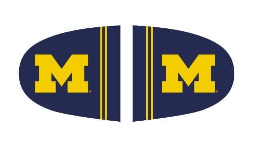 Fanmats University of Michigan Mirror Cover, Small