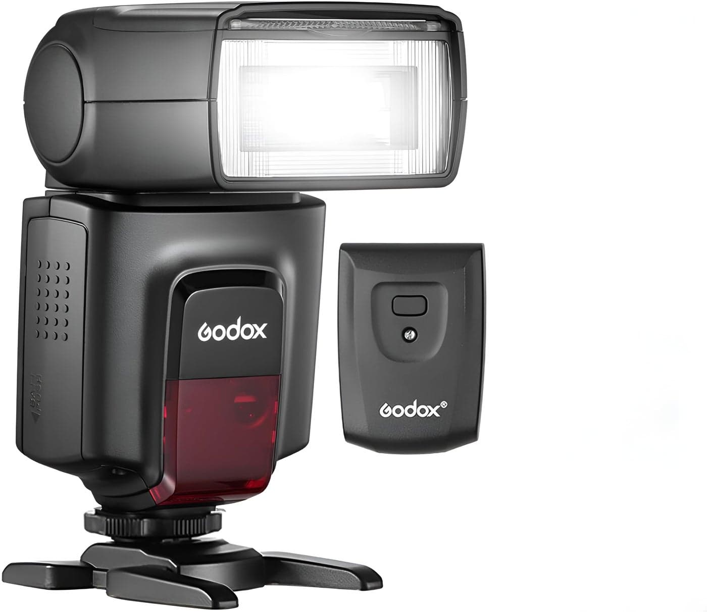 Godox TT560II Wireless 433MHz GN38 Camera Flash Speedlite Light with Built-in Receiver with RT Transmitter Compatible for Canon Nikon Sony Olympus Pentax Fuji DSLR Cameras with Standard Hot Shoe