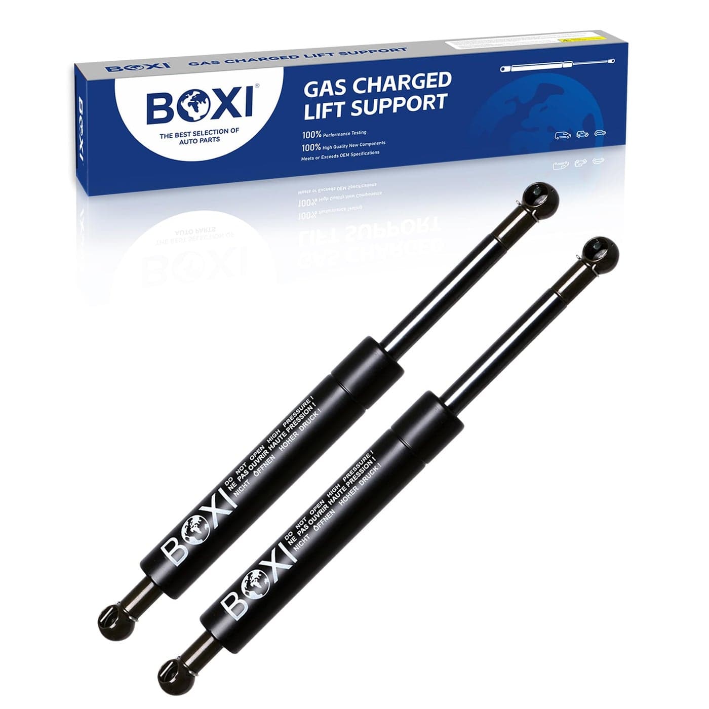 BOXI 2pcs Trunk Lift Supports Struts Shocks Gas Struts Shocks Springs for Chrysler 200 2010 2011 2012 2013 2014 for Chrysler Sebring 2008 2009 2010 Trunk Fits Convertible Only Replaces 6679