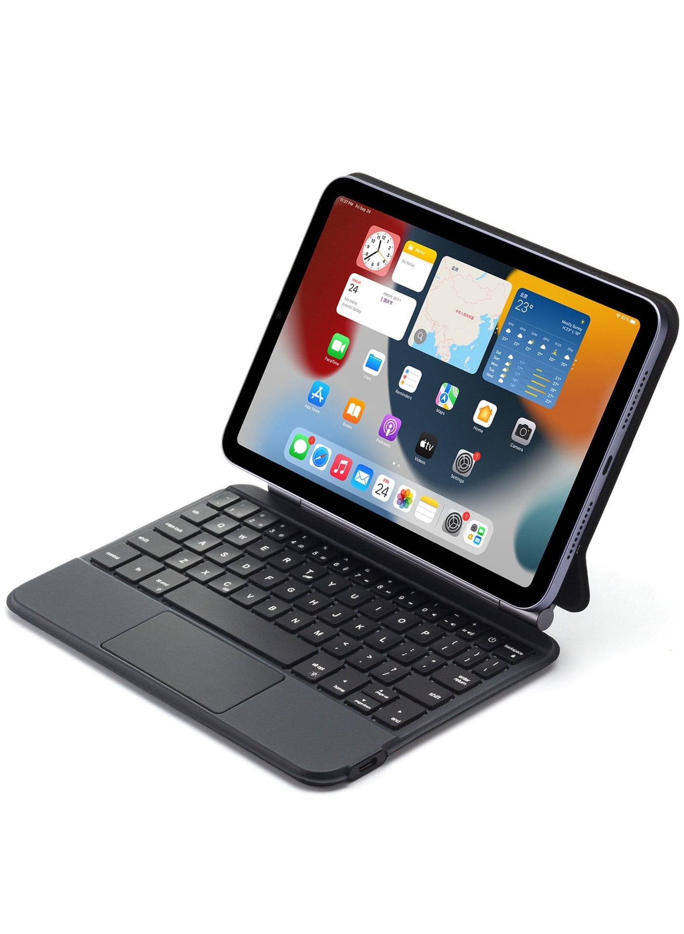 Floating Smart Keyboard for iPad 10th Generation(2022,10.9 Inch)/ iPad 11th Generation(2025,11 inch), Bluetooth Wireless Backlit Rechargeable Keyboard Case with Touchpad