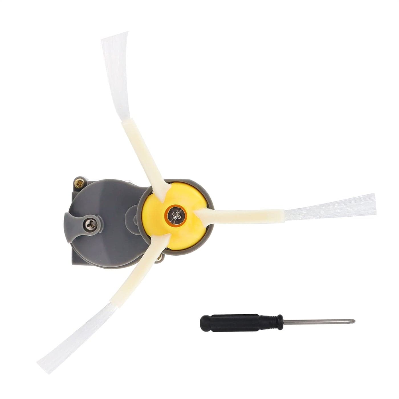 Odashen Side Brush Motor Module for iRobot Roomba 500 600 700 800 900 I3 Series Robot Vacuum Cleaner (Replacement Motor Module + Side Brush +Screwdriver)