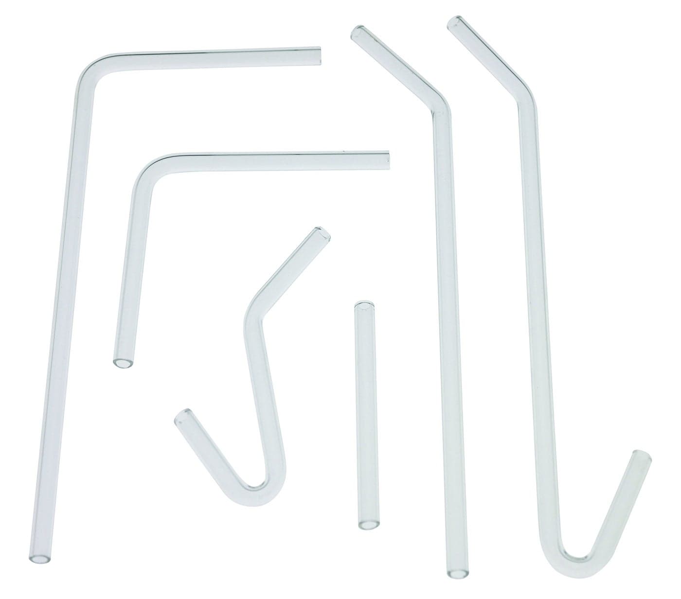 EISCO Glass Delivery Tubes - Set of 6 - Borosilicate - Eisco Labs