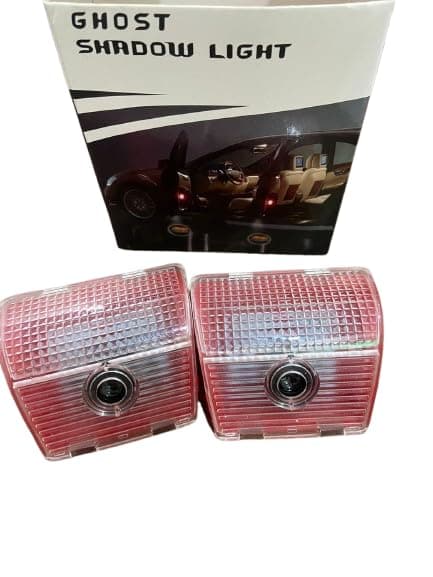 UBH Car Welcome Logo Shadow Projector Ghost Lights Kit Compatible for Tata Cars (Pack of 2)