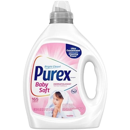 Purex Liquid Laundry Detergent Ultra Concentrated Baby 825 Ounce 165 Loads