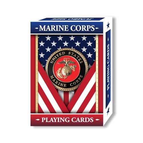 Springbok United States Marine Corps Playing Cards Officially Licensed 52 Playing Card Deck Made in USA