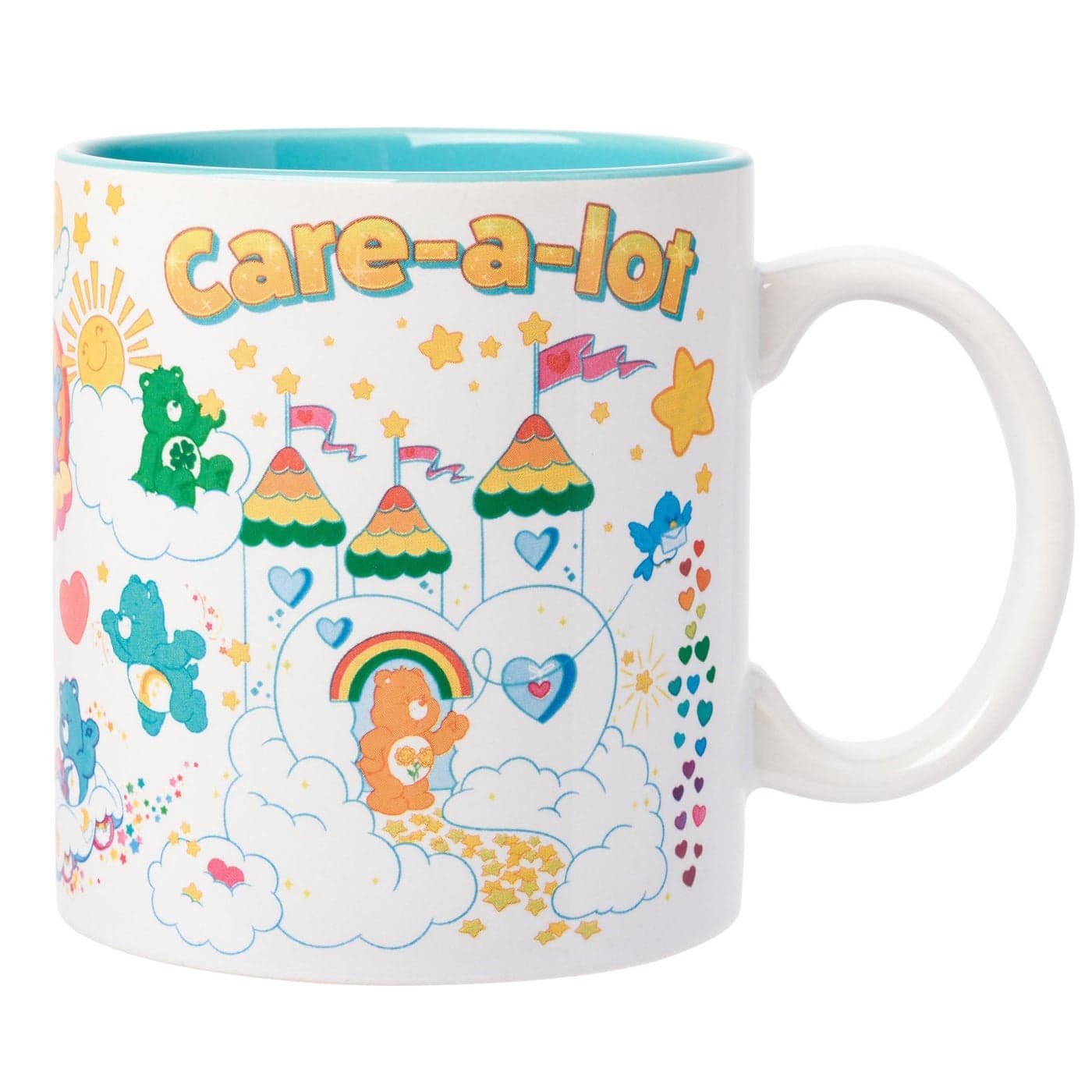 Silver Buffalo Care Bears Welcome to CareALot Magical Land Ceramic Mug 20 Ounces