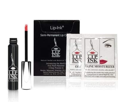 LIP INK 100 Smearproof Trial Lip Kits Cognac