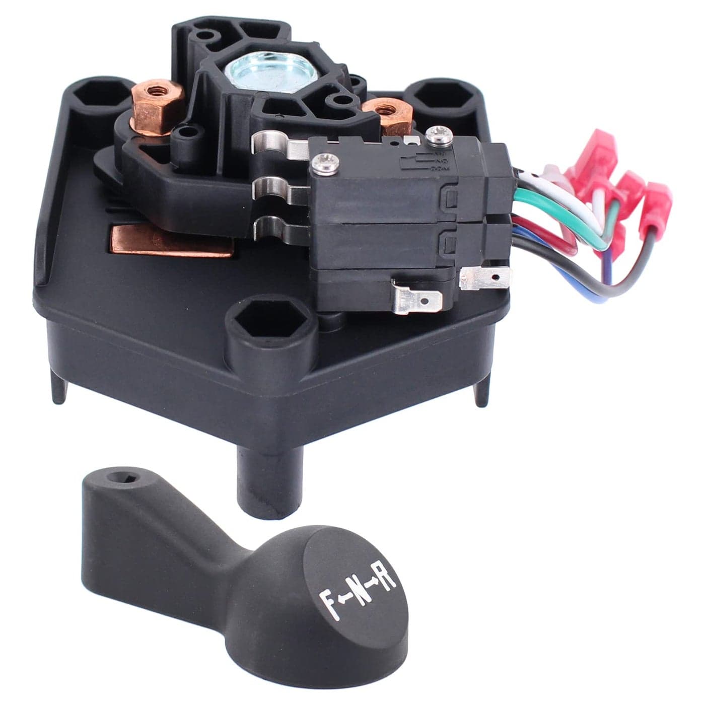 ApplianPar Heavy Duty Forward Reverse Switch with Handle Assembly 101753005 for Club Car DS Golf Cart 96 48V High Amp