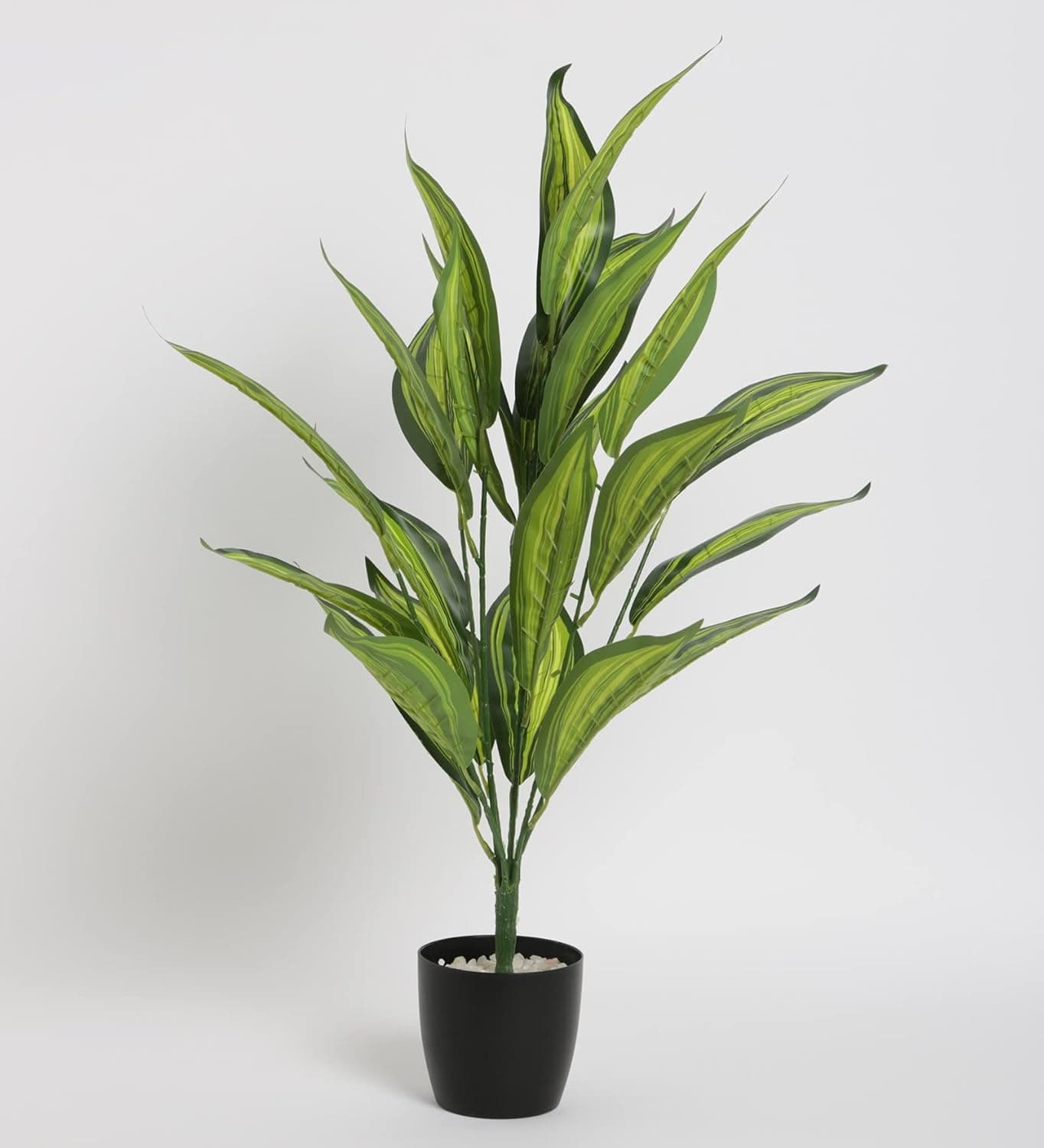 Home Bloom Faux CastIron Plant Tree Artificial Indoor 70 Cm Tall in Pot with Dried Moss Fake Potted Olive Topiary Silk Tree Big Floor Plant for Home Decor Indoor