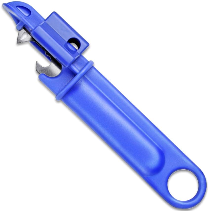 CANARY Butane Canister Punch Tool 5.5" Recycling Tool, Safe Puncture Tool with Spray Guard for Disposing Camping Stoves, Isobutane Gas Canisters, and Spray Cans, Made in JAPAN