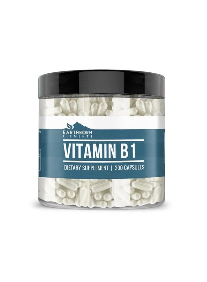 Vitamin B1, Thiamine Mononitrate, Pure & Undiluted, No Additives