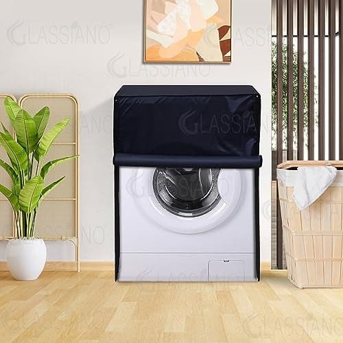Glassiano Fully Automatic Front Load Waterproof Washing Machine Cover for Samsung/IFB/LG/Godrej/Whirlpool/Bosch/ 6 kg, 6.2 Kg, 6.5 Kg, 7 Kg