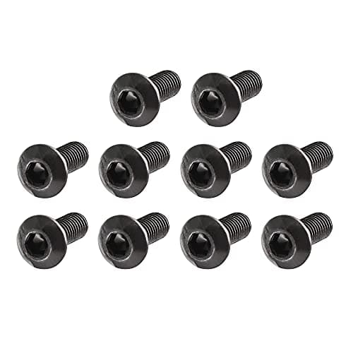 uxcell M3x8mm Thread Button Head Hex Socket Cap Screw Bolt 100pcs