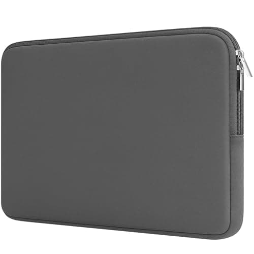 RAINYEAR 11-11.6 Inch Laptop Sleeve Protective Case Soft Lining Cover Compatible with MacBook Neo A18 11.6" MacBook Air for 11" Notebook Computer Tablet Chromebook (Gray, Upgraded Version)