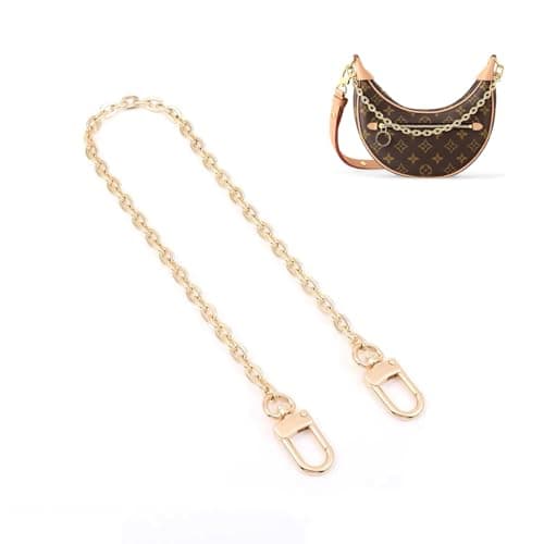 BEUDW Purse Chain Strap Crossbody Gold Chain Shoulder Bag Replacement StrapLength177inch