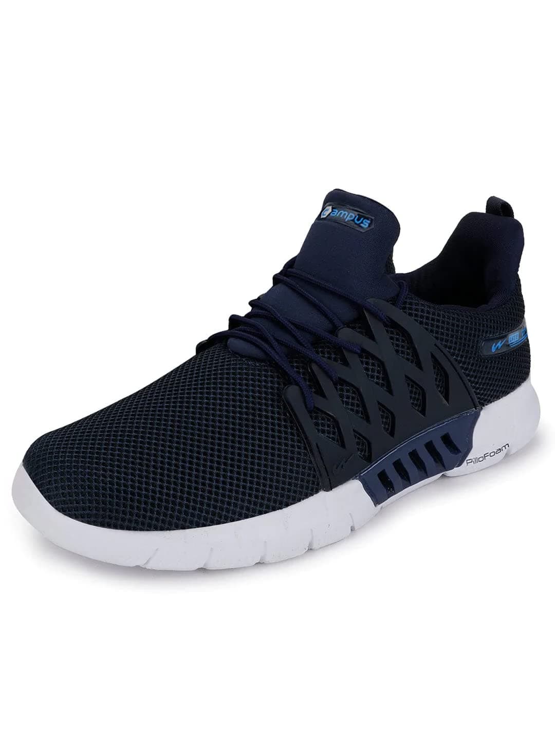 Campus Belgium Plus Navy Running Shoes for Men -9 UK/India