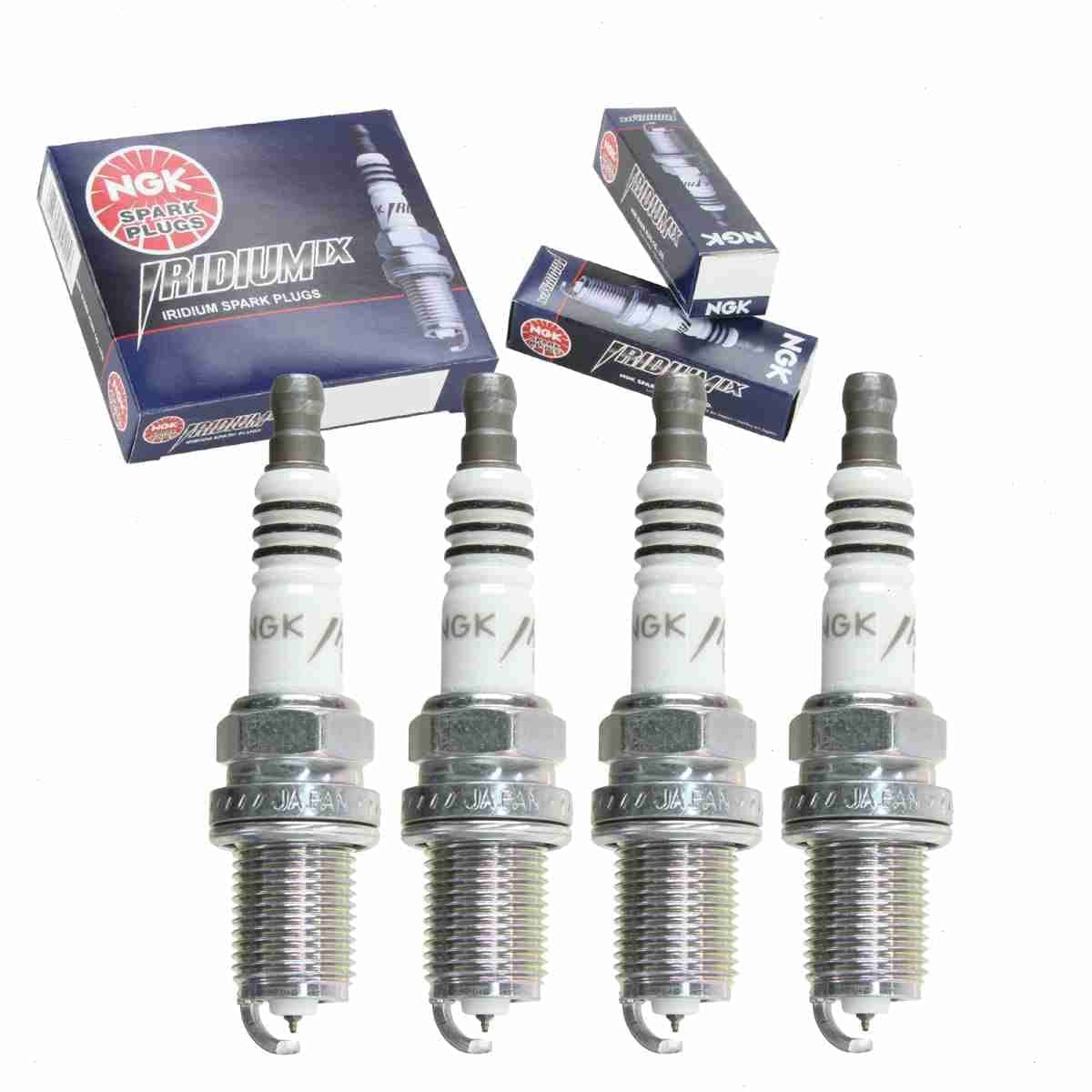4 pc NGK Iridium IX Spark Plugs compatible with Audi A4 Quattro 20L L4 20052016