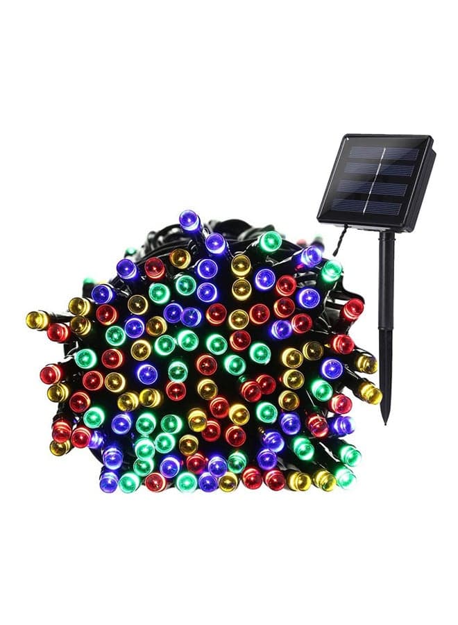 LED Solar String Lights Red/Green/Blue 12meter